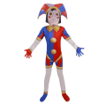 Miniatyrbillede 1 af 5: Digital Circus Kostume til Børn Pomni Kostume Jumpsuit Style 4 110