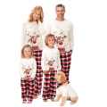 Miniatyrbild 1 av 7: Familjejulpyjamas Set med Rensa och Snöflingemönster Baby 18M