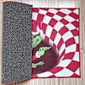 Pikkukuva 5 / 6: Illuusio-ovimatto, Jouluinen Hauska Liukumaton Ovimatto Red 60*90cm