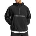Miniatyrbild 1 av 5: Hoodie med kvarts dragkedja för herr black XXL