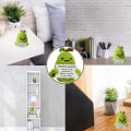 Miniatyrbild 8 av 10: Söt Stickad Positiv Potatisdocka med Bekräftelse Kort Uppmuntran Style 4