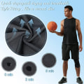 Miniatyrbilde 2 av 9: 2 Pakk Menn 3/4 Enbens Kompresjonstights Unisex Leggings Left Long 3XL