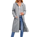 Miniatyrbild 1 av 9: Hoodies för Kvinnor - Trendiga Tröjor Grey 3XL