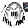 Miniatyrbild 2 av 5: Resistance Band Set, Träningsband för män och kvinnor 100lbs