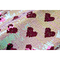 Miniatyrbilde 7 av 9: Stilig hjertetrykt sequin smokingjakke for menn XS