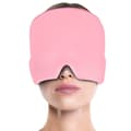 Cold Therapy Ice Head Wrap Ice Pack Mask pink