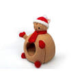 Miniatyrbild 4 av 4: Julkattsäng, Kan Användas Som Julkattslåda Khaki M