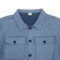 Miniatyrbillede 5 af 8: Mænds Langærmede Træningssæt 2 Dele Corduroy Sweatsuits Vintertøj Army Green S