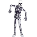 Miniatyrbilde 1 av 11: Barn Skelett Kostyme Skjeletter Halloween Skelett Kostymer for Gutter L