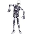 Skelet Kostume til Børn Skelet Halloween Kostumer til Drenge M