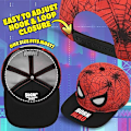 Miniatyrbilde 4 av 5: Spiderman Baseballcaps for Gutter med Justerbar Stropp Red 2