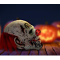 Pikkukuva 7 / 9: Halloween-pelottavat naamiot Lateksipelottavat klovnaamiot White Red