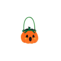 Miniatyrbillede 1 af 7: Filtede Slikposer Halloween Stor Kapacitet Organisering Orange