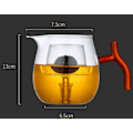 Miniatyrbillede 9 af 11: 16oz Glas Tekande med Infuser, Komfursikker Tekande