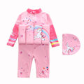 Pikkukuva 1 / 8: Vauvan lasten kelluntapuku kelluva yksiosainen uimapuku Pink 2 2XL