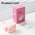 Miniatyrbild 7 av 10: Axolotl nattlampa för barns sovrum, djur silikon nattlampa