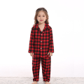 Miniatyrbild 4 av 8: Jul Familj Matchande Kläder Röd Rutig Pyjamas Red 80cm