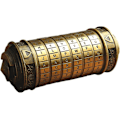 Pikkukuva 7 / 7: Da Vinci -koodin Mini Cryptex Lukkopalapelilaatikot Piilotetuilla Lokeroilla Color 3
