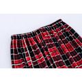 Miniatyrbillede 6 af 9: Mælkesilke Langærmet Dame Plaid Skjorte Pyjamas Leopard M