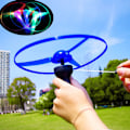 Miniatyrbild 2 av 7: Flygande Disc-Leksak, 3 Slungor 3 Diskar, Helikopter-Leksak