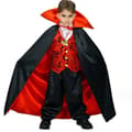 Barnens Halloween Vampyrkostym Cosplayfestdräkt Red S