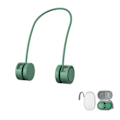 Miniatyrbillede 1 af 10: Bærbar halsbåndsventilator, foldbar genopladelig mini-halsbåndsventilator green