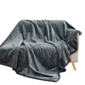 Miniatyrbilde 3 av 5: Myk Vanntett Teppe (For Små Hunder, Mellomstore Hunder) Gray 100*145CM
