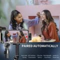 Miniatyrbillede 5 af 7: Trådløs Lavalier Mikrofon Audio Video Optagelse Mini Mic Til iPhone Android