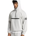 Miniatyrbild 1 av 5: Hoodie med kvarts dragkedja för herr white S