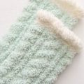Miniatyrbild 5 av 8: 7 Par Damstrumpor med Vaddering, Fuzzy Fleece Hemstrumpor