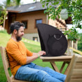 Miniatyrbild 3 av 7: Bärbar kompakt solskydd för laptop - Antireflex skärmöverdrag Black