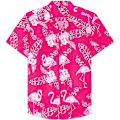 Miniatyrbild 2 av 6: Hawaiian skjorta och shorts set för män Style 5 2XL