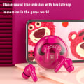 Pikkukuva 3 / 9: Langattomat Piirretty Bluetooth-kuulokkeet Latauskotelolla White