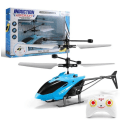 Miniatyrbild 1 av 4: Fjärrstyrd Helikopter, 2-kanals RC Helikopterleksaker blue