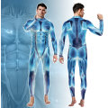 Miniatyrbild 4 av 5: Helkroppsdräkt Unisex Spandex Stretch Vuxen kostym L