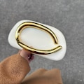 Miniatyrbild 6 av 7: PU Läder Dam Aftonväskor Choklad Clutch Handväska White