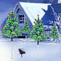 Miniatyrbild 5 av 5: 2 st julgransdekorationer för utomhusbelysning 2PCS
