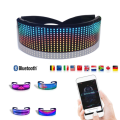 Miniatyrbild 2 av 8: LED-glasögon, Bluetooth Light up-glasögon för vuxna