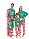 Matchende Julepyjamas til Familie eller Par – Santas Squad Kid 80