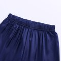 Miniatyrbild 11 av 11: Satin Pyjamas Set i Siden, Kortärmad, Barnkläder för Sovkläder blue 150