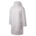 Miniatyrbillede 3 af 5: Mænds Luksuriøs Lang Kunstig Pels Frakke Vinter Fuzzy Fluffy Parka Overfrakke White 3XL