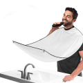 Miniatyrbild 1 av 5: Skäggbibb för Män, Julgåva Skäggtrimningsuppsamlare Bib White