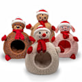 Miniatyrbild 1 av 4: Julkattsäng, Kan Användas Som Julkattslåda Khaki S