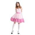 Miniatyrbild 5 av 10: Prinsessan Peach Kostym för Kvinnor Halloween Cosplay Klänning M
