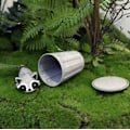 Miniatyrbild 5 av 5: Artikulerad Fidget Tvättbjörn med Soptunna 3D-Printad Rörlig Tvättbjörn