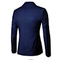 Miniatyrbild 2 av 4: Lätt kavaj för män med en knapp, slim fit kappa navy blue M