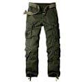 Miniatyrbild 1 av 8: Herrkläder Casual Cargo Byxor Militär Armé Camo Byxor Combat Work Byxor Army Green 30