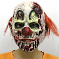 Pikkukuva 4 / 9: Halloween-pelottavat naamiot Lateksipelottavat klovnaamiot White Red
