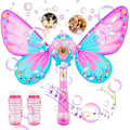 Miniatyrbild 1 av 10: Bubble Machine för barn Butterfly Bubbles Wandblåsare Pink