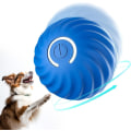 Miniatyrbillede 1 af 5: Interaktiv Hundefjernstyret Bold, Holdbar Aktiv Rullende Bold Wicked Ball blue